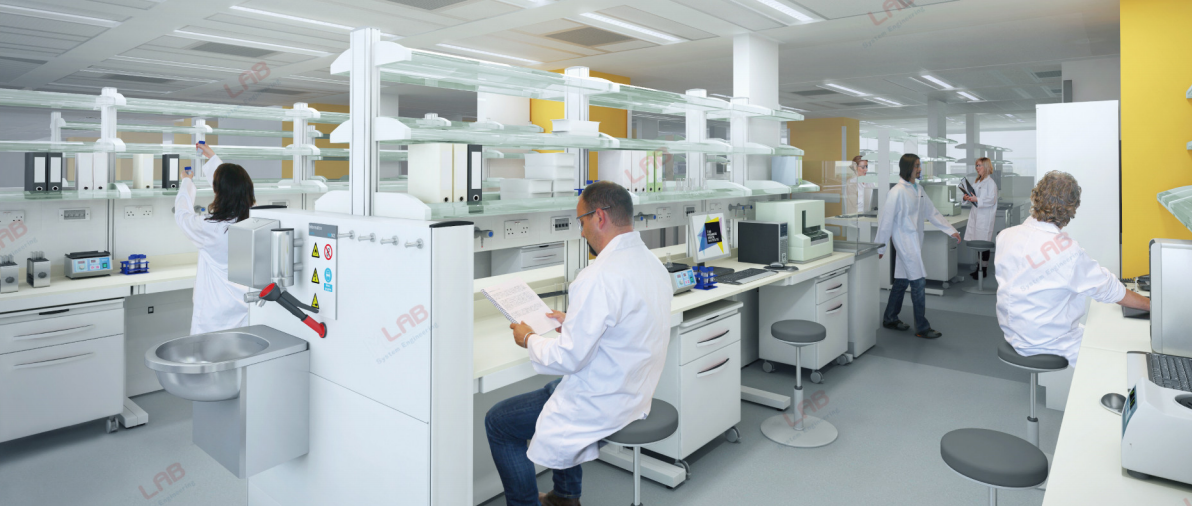 實驗室的管道系統